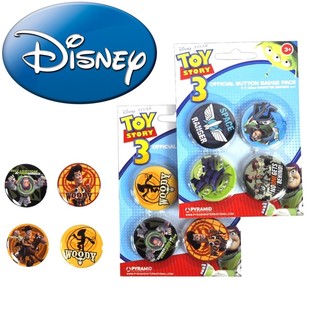 Zestaw 4 Przypinek Disney Toy Story (24 szt.)
