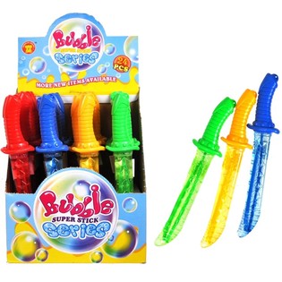 Miecz do puszczania baniek mydlanych w dyspleju 27 cm (24 szt.)