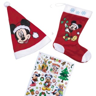 KOMPLETNY ZESTAW ŚWIĄTECZNY MYSZKA MICKEY (6 szt.)
