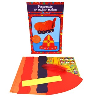 Zestaw DIY Czapka Pomocnika i Mitra Mikołaja (12 szt.)