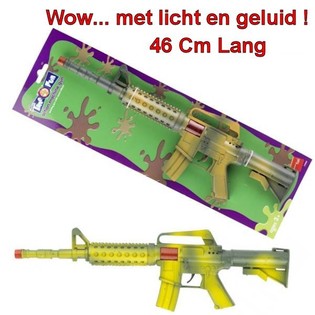 Karabin Mega Smiffy's ze Światłem i Dźwiękiem (7 szt.)