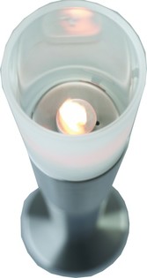 PATENT - Lampa naftowa Slimline 18,5 cm (1 szt.)