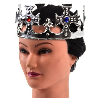 Srebrna Korona Kr&oacute;lewska - Model Krzyż (12 szt.)