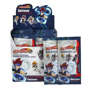 Naklejki Tatuaże BEYBLADE w Ekspozytorze (100 szt.)
