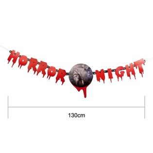 GIRLANDA LITEROWA "HORROR NIGHT" 130 CM (2 szt.)
