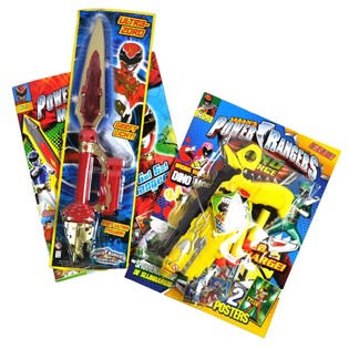 ***SUPER TANIO*** PACZKA NIESPODZIANKA POWER RANGERS, Z ZABAWKĄ! (12 szt.)