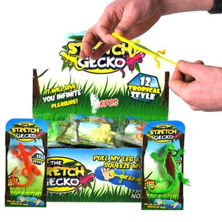 Rozciągliwa jaszczurka w displayu (36 szt.)