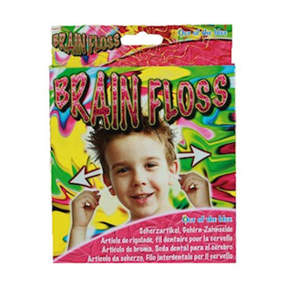 Brain Floss / Nić dentystyczna do m&oacute;zgu - Śmieszny gadżet (24 szt.)