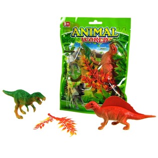 ANIMAL WORLD / ZESTAW DINOZAURÓW (12 szt.)