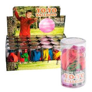 **BESTSELLER** 3 SZT. BALONY PUNCH BALL W TUBIE (24 tuby po 3 szt.)