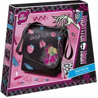 MONSTER HIGH - UDEKORUJ WŁASNĄ TOREBKĘ (2 szt.)