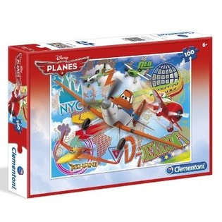 Puzzle Clementoni Disney Samoloty (Planes) - 100 Element&oacute;w (6 szt.)