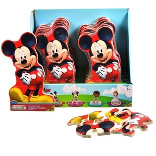 Drewniana układanka Disney Mickey Mouse Clubhouse w ekspozytorze (12 szt.)
