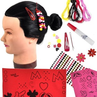 DISNEY MINNIE MOUSE AKCESORIA DO WŁOS&Oacute;W (12 szt.)