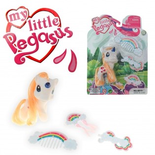 Jednorożec MY LITTLE PEGASUS na karcie (24 szt.)