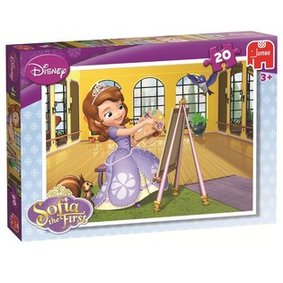 Puzzle Jumbo Disney Sofia Pierwsza Maluje 20 Elementów (6 szt.)