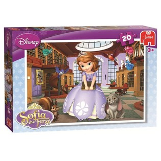 PUZZLE JUMBO DISNEY JEJ WYSOKOŚĆ ZOSIA W BIBLIOTECE 20 ELEMENT&Oacute;W (5 szt.)