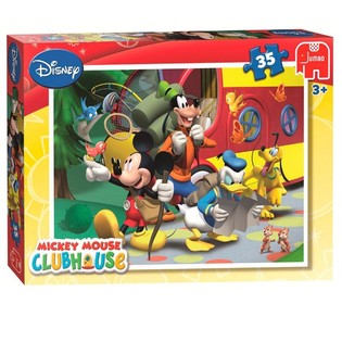 Puzzle Jumbo Disney Mickey Mouse Clubhouse w Podróży 35 Elementów (3 szt.)