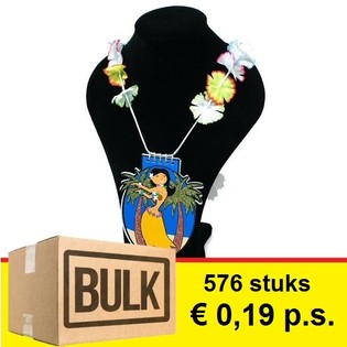 ***OFERTA HURTOWA*** NASZYJNIK HAWAJSKI Z NOTESEM (576 szt.)