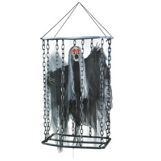 DUŻA WISZĄCA ZJAWA W KLATCE 52 CM - ŚWIATŁO, DŹWIĘK, RUCH