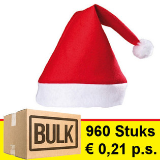 OFERTA HURTOWA: 960 Czapek Mikołaja Model Standardowy