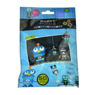 PUZZLE ROBOT, 50 element&oacute;w (36 szt.)