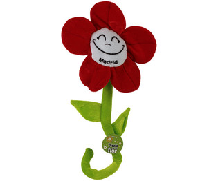 DUŻY PLUSZOWY KWIATEK, 60 cm - MADRID (27 szt.)