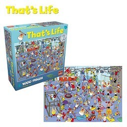 Puzzle That&rsquo;s Life - The Gym, 1000 element&oacute;w (1 szt.)