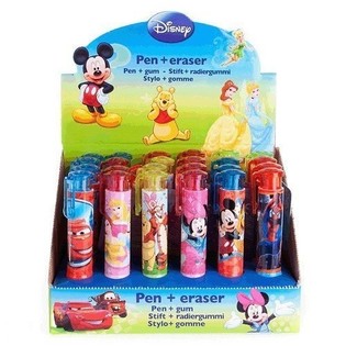 ***SUPER TANIO*** WIELKIE DŁUGOPISY GUMKI DISNEY (24 szt.)