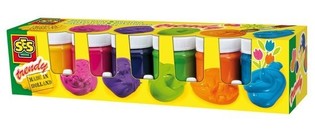 Farby Plakatowe SES Trendy, 6x50ml (6 kolor&oacute;w) (1 szt.)