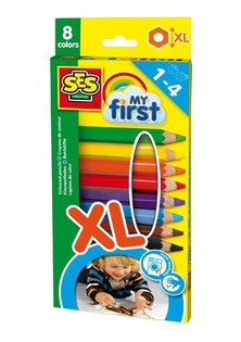 SES Creative My First - Kredki Oł&oacute;wkowe XL (8 szt.)