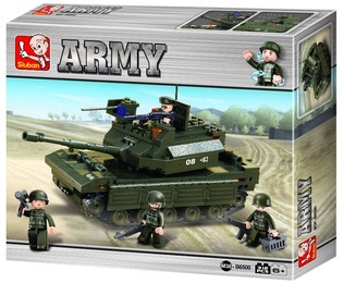 Czołg Sluban M38-B6500 Army Klocki (1 szt.)