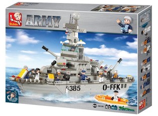 Sluban Krążownik Wojskowy M38-B0126 (1 szt.)