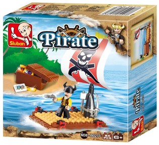 Tratwa piracka Sluban M38-B0277 (1 szt.)