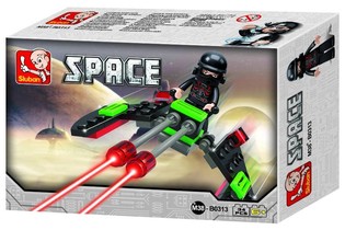 Myśliwiec Kosmiczny Sluban Space Fighter M38-B0313 (1 szt.)