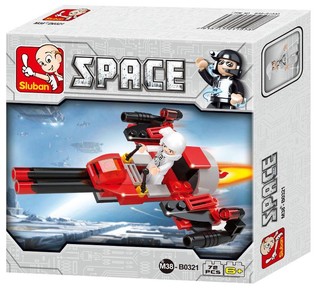 Bombowiec Kosmiczny Sluban Space Bomber M38-B0321 (1 szt.)