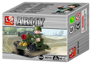 Żołnierz Sluban Army M38-B0118 Klocki (1 szt.)