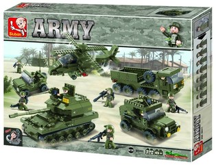 Zestaw klock&oacute;w Sluban Army M38-B0311 (1001 el.)