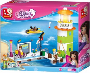 Klocki Sluban Latarnia Morska Girls Dream M38-B0607 (1 szt.)