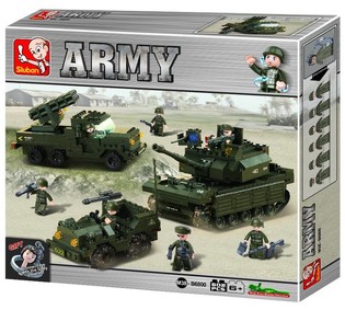 Sluban Wojsko Lądowe Zestaw Militarny M38-B6800 (1 szt.)