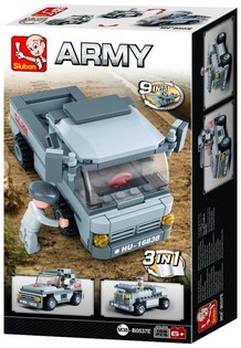 Sluban Transporter Wojskowy 3w1 M38-B0537E (1 szt.)