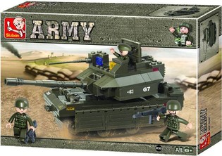 Czołg Sluban Tank M38-B0287 (1 szt.)