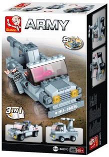 Sluban Wyrzutnia rakiet Army 3w1 M38-B0537C (1 szt.)