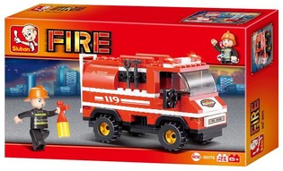 Sluban Wóz Strażacki M38-B0276 (1 szt.)