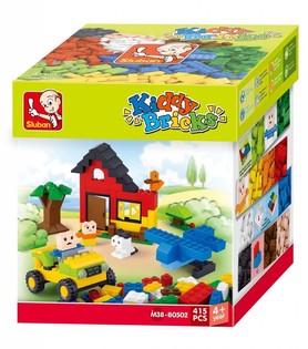 Klocki podstawowe Sluban 415 element&oacute;w M38-B0502 (1 pudełko)
