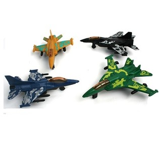 SAMOLOT F-16 CAMOUFLAGE PULL BACK (48 szt.)