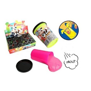 MASA PUTTY ŚMIERDZĄCY GLUT NEONOWE KOLORY W DISPLAYU, 70g (24 szt.)