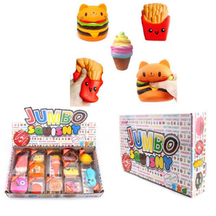 Jumbo Squishies w Displayu (12 szt.) - Pachnące Gniotki