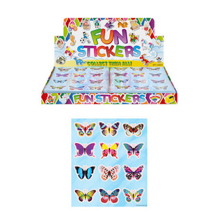 NAKLEJKI FUN STICKERS &ndash; WZ&Oacute;R: MOTYLE (120 szt.)