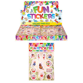 FUN STICKERS &ndash; MODEL: WR&Oacute;ŻKI (120 szt.)